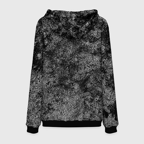 Мужская толстовка Ворон в круге рун и компас вегвизир / 3D-Черный – фото 2