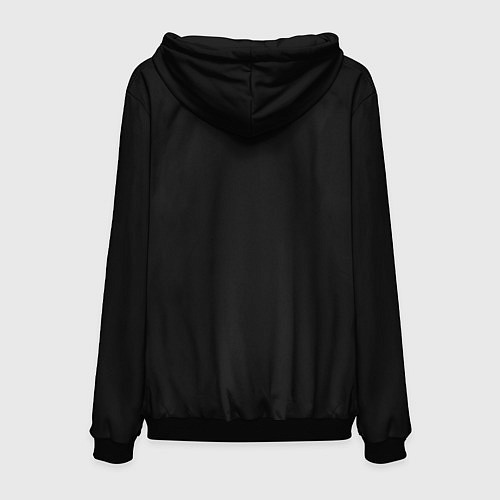 Мужская толстовка Кит в звездном ореоле / 3D-Черный – фото 2