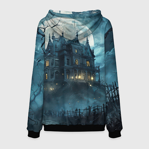 Мужская толстовка Дух у замка / 3D-Черный – фото 2