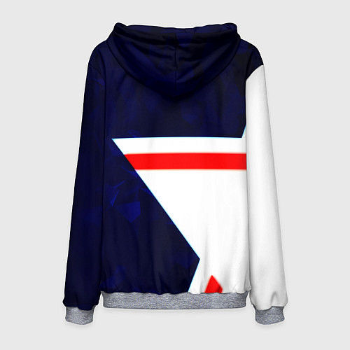 Мужская толстовка Бавария звезды геометрия / 3D-Меланж – фото 2