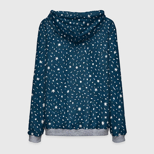 Мужская толстовка Кот мем - 2026 / 3D-Меланж – фото 2