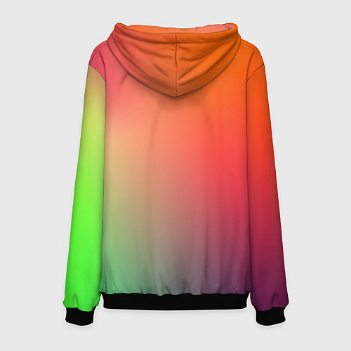 Мужская толстовка Color multicolored / 3D-Черный – фото 2