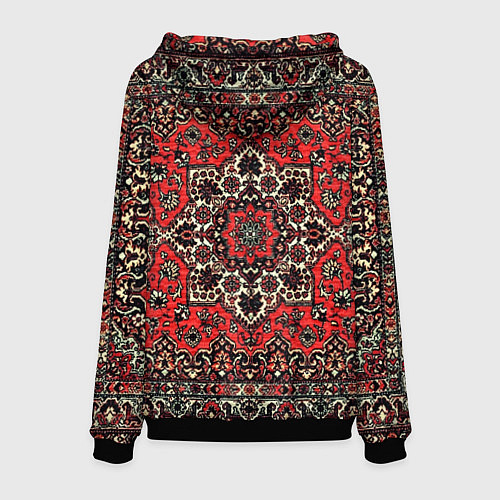 Мужская толстовка Пыльный ковёр / 3D-Черный – фото 2