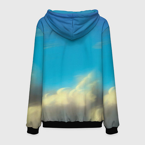 Мужская толстовка My littlle pony / 3D-Черный – фото 2