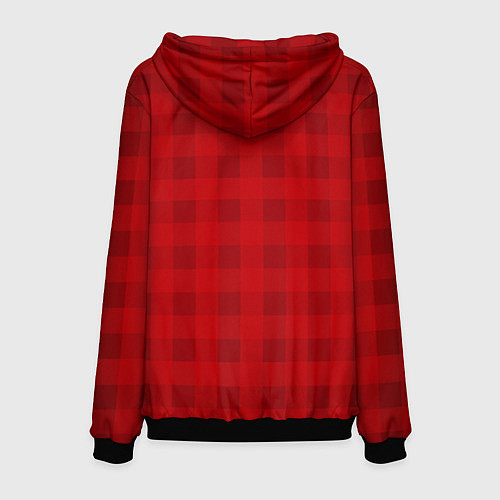 Мужская толстовка Manchester United / 3D-Черный – фото 2