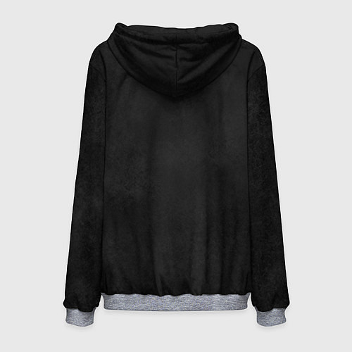 Мужская толстовка Черная кошка / 3D-Меланж – фото 2