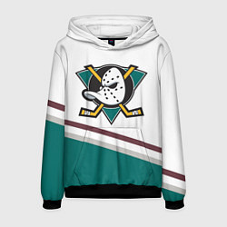 Толстовка-худи мужская Anaheim Ducks Selanne, цвет: 3D-черный