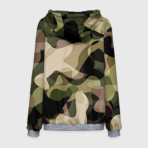 Мужская толстовка Камуфляж / 3D-Меланж – фото 2