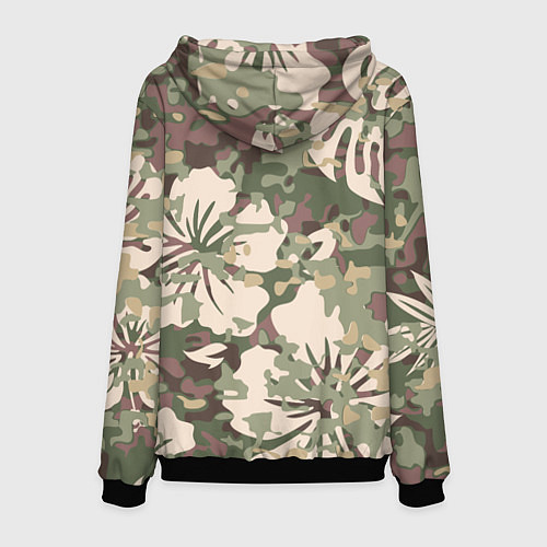 Мужская толстовка Камуфляж / 3D-Черный – фото 2