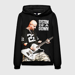 Толстовка-худи мужская System of a Down, цвет: 3D-черный