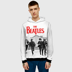 Толстовка-худи мужская The Beatles: Break, цвет: 3D-черный — фото 2