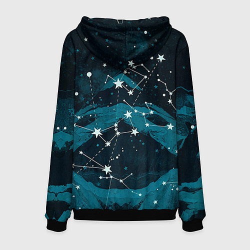 Мужская толстовка Chemical Brothers: Space / 3D-Черный – фото 2