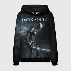 Толстовка-худи мужская Dark Souls, цвет: 3D-черный