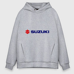 Толстовка оверсайз мужская Suzuki, цвет: меланж