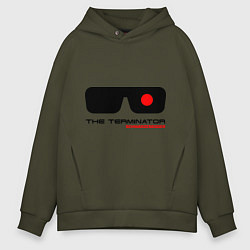Толстовка оверсайз мужская The Terminator, цвет: хаки