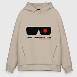 Толстовка оверсайз мужская The Terminator, цвет: миндальный