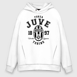 Толстовка оверсайз мужская Forza Juve 1897: Torino, цвет: белый