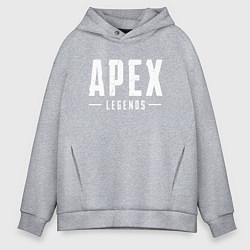 Толстовка оверсайз мужская Apex Legends, цвет: меланж