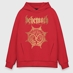 Толстовка оверсайз мужская Behemoth: Demonica, цвет: красный