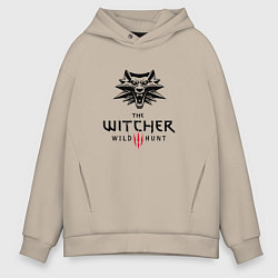 Толстовка оверсайз мужская THE WITCHER 3:WILD HUNT, цвет: миндальный