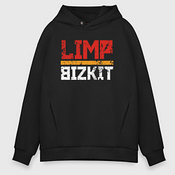 Толстовка оверсайз мужская LIMP BIZKIT, цвет: черный