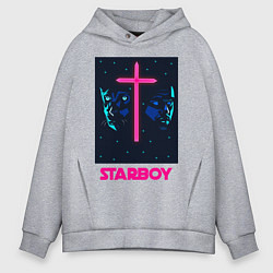 Толстовка оверсайз мужская STARBOY, цвет: меланж