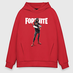 Толстовка оверсайз мужская FORTNITE IKONIK, цвет: красный