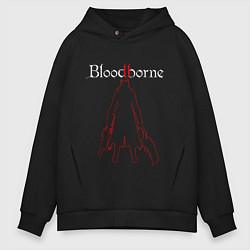 Толстовка оверсайз мужская Bloodborne, цвет: черный