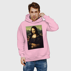 Толстовка оверсайз мужская MARLILYN MANSON, цвет: светло-розовый — фото 2