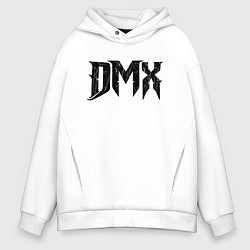 Толстовка оверсайз мужская DMX Logo Z, цвет: белый