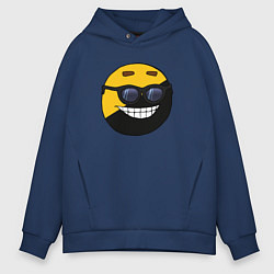 Толстовка оверсайз мужская Анкап, цвет: тёмно-синий