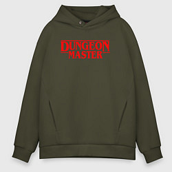 Толстовка оверсайз мужская DUNGEON MASTER ГАЧИМУЧИ, цвет: хаки