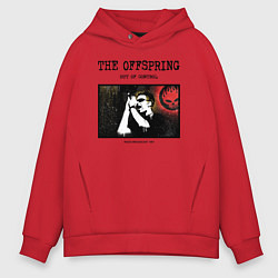 Толстовка оверсайз мужская The Offspring out of control, цвет: красный