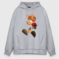 Толстовка оверсайз мужская Rayman Рэйман Legends, цвет: меланж