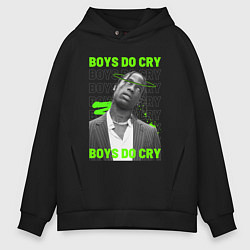 Толстовка оверсайз мужская Boys Do Cry Travis Scott, цвет: черный