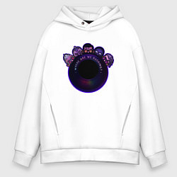 Толстовка оверсайз мужская Куда рашим?, цвет: белый