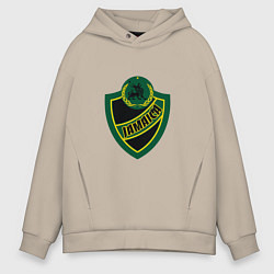 Толстовка оверсайз мужская Jamaica Shield, цвет: миндальный