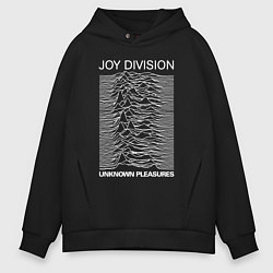 Толстовка оверсайз мужская Joy Division, цвет: черный