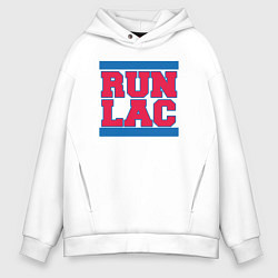Толстовка оверсайз мужская Run Clippers, цвет: белый