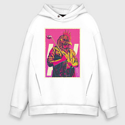 Толстовка оверсайз мужская Dangerous Jacket, цвет: белый