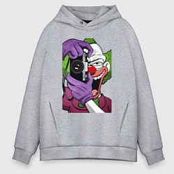 Толстовка оверсайз мужская Krusty photographer, цвет: меланж