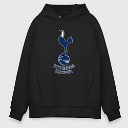 Толстовка оверсайз мужская Tottenham Hotspur fc sport, цвет: черный