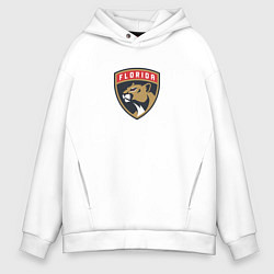 Толстовка оверсайз мужская Florida Panthers NHL, цвет: белый