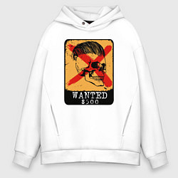 Толстовка оверсайз мужская Wanted 500, цвет: белый