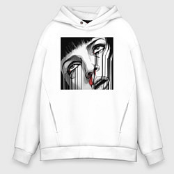Толстовка оверсайз мужская Миа криминальное чтиво, цвет: белый
