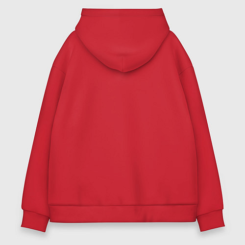 Мужское худи оверсайз Тополь комплекс / Красный – фото 2