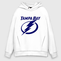 Толстовка оверсайз мужская HC Tampa Bay цвета белый — фото 1