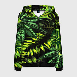 Мужская толстовка на молнии Листья