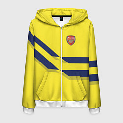 Мужская толстовка на молнии Arsenal FC: Yellow style