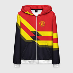 Мужская толстовка на молнии Man UTD FC: Black style